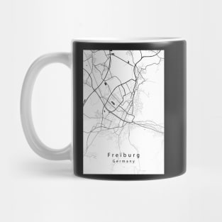 Freiburg Germany City Map Mug